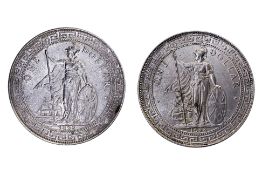 GREAT BRITAIN BRITISH TRADE DOLLARS 1898, 1898 B (2)