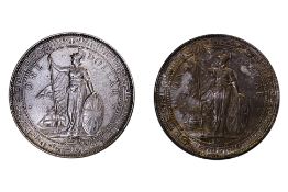 GREAT BRITAIN BRITISH TRADE DOLLARS 1898, 1898 B (2)