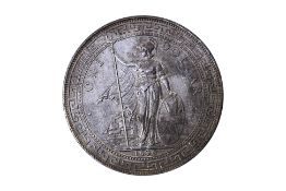 GREAT BRITAIN BRITISH TRADE DOLLAR 1896 B