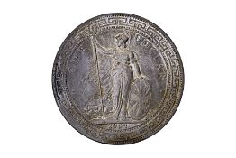 GREAT BRITAIN BRITISH TRADE DOLLAR 1904/189(8?)