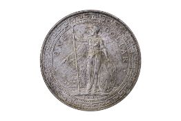 GREAT BRITAIN BRITISH TRADE DOLLAR 1909/8 B