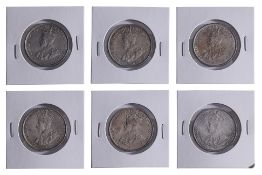 STRAITS SETTLEMENTS GEORGE V 50 CENTS 1920 CROSS BELOW (6)