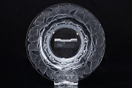A LALIQUE CLEAR AND FROSTED GLASS 'CAVALCADE' BOWL