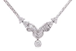 A DIAMOND NECKLACE