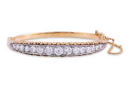 A DIAMOND HINGED BANGLE