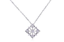 A DIAMOND NECKLACE BY MIKIMOTO