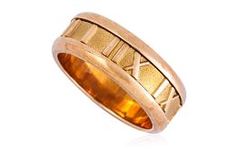 A GOLD 'ATLAS' RING BY TIFFANY & CO.