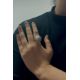 A MABE CULTURED PEARL AND DIAMOND RING - Image 5 of 5