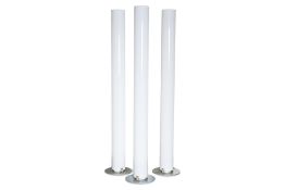 THREE TALL FLOS 'STYLOS' FLOOR LAMPS
