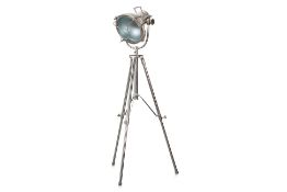 A LARGE INDUSTRIAL STYLE STUDIO FLOOR LAMP