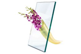 A PHILIPPE STARCK (B. 1949) 'ETRANGETE' GLASS VASE FOR DAUM