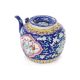 A FAMILLE ROSE BLUE GROUND TEAPOT AND COVER - Image 3 of 6