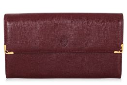 A CARTIER LEATHER WALLET