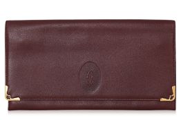A CARTIER LEATHER PURSE