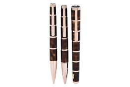 MONTBLANC WRITERS EDITION MIGUEL DE CERVANTES THREE PEN SET