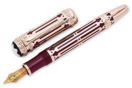 MONTBLANC CATHERINE THE GREAT 4810 FOUNTAIN PEN