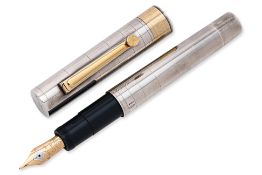 OMAS ANNI DI RADIO STERLING SILVER FOUNTAIN PEN