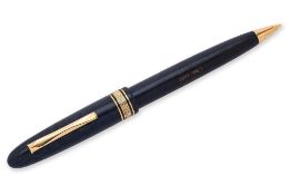 OMAS COLLEZIONE A.M. 87 BRIAR WOOD MECHANICAL PENCIL (BLUE)