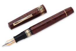OMAS COLUMBO II BRIAR WOOD FOUNTAIN PEN