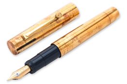 OMAS 18K GOLD ANNI DI RADIO FOUNTAIN PEN (1)