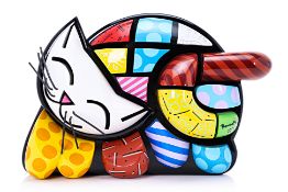 ROMERO BRITTO (BRAZILIAN, B. 1963) - 'BRENDAN'S CAT'
