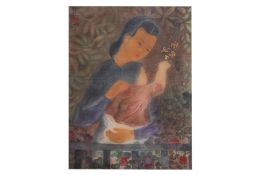 LE PHO (1907-2001) - 'MOTHER AND CHILD'