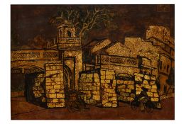 DINH TAI HOANG (VIETNAMESE, B. 1947) - STREET LANDSCAPE