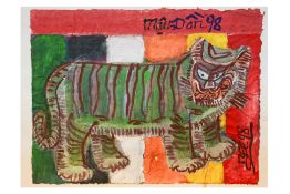 NGUYEN TU NGHIEM (VIETNAMESE, 1918-2016) - YEAR OF THE TIGER