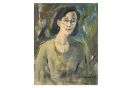 PHAM LUC (VIETNAMESE, B. 1943) - PORTRAIT OF A LADY