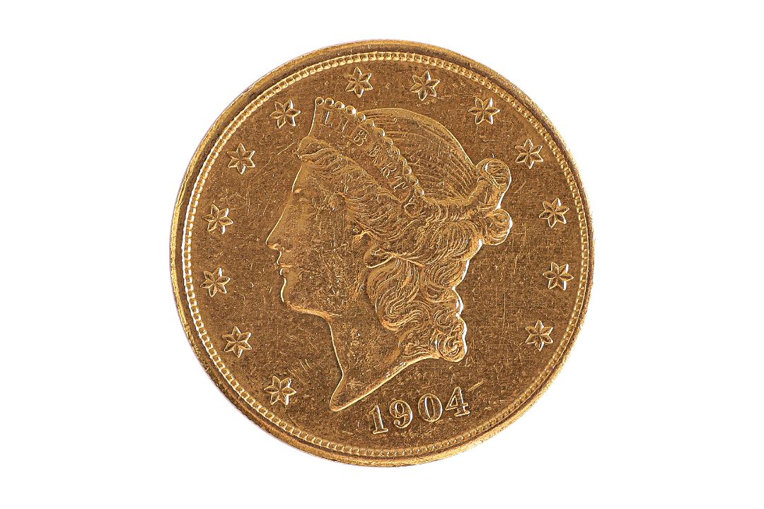 UNITED STATES 20 DOLLARS LIBERTY HEAD GOLD DOUBLE EAGLE 1904 - Image 1 of 2