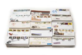 A LARGE QUANTITY OF BRITISH FIRST DAY COVERS AND STAMP PACKS