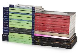 A QUANTITY OF CHRISTIE'S AND SOTHEBY'S ASIAN ART AUCTION CATALOGUES, 2002-2008