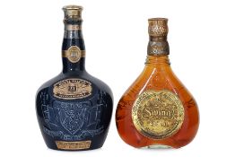 SCOTCH WHISKY - CHIVAS ROYAL SALUTE; JOHHNIE WALKER (2)
