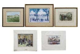A GROUP OF SINGAPORE AND OTHER PRINTS