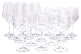 A SUITE OF BOHEMIA AND OTHER TABLE GLASS