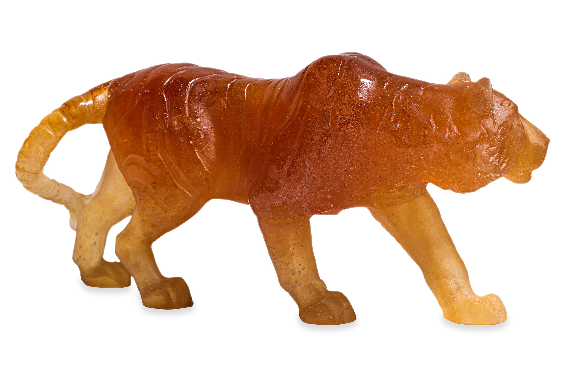 A DAUM CRYSTAL TIGER FOR RAFFLES HOTEL SINGAPORE - Image 2 of 3