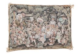 W. TAPA (BALINESE) - OIL ON CANVAS