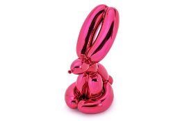 JEFF KOONS (AMERICAN, B. 1955) - BALLOON RABBIT (RED)