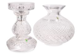 A WATERFORD CRYSTAL TABLE LAMP