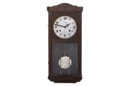 A JAPANESE WALL CLOCK BY THE MEIJI CLOCK CO.