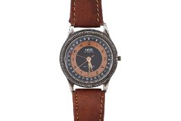 AN ORIS 'BIG CROWN' AUTOMATIC WRISTWATCH