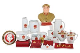 A GROUP OF MAO ZEDONG AND OTHER RELATED COLLECTIBLES
