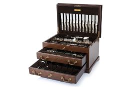A SERVICE OF CHRISTOFLE SILVER PLATED FLATWARE FOR TWELVE