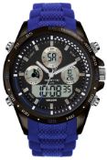 An as new Martyn Line 2919B Blue Multi-Function Ru