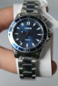 A women's as new Lorus Analogue Quartz Watch, RG24