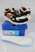 A pair of boxed as new Mizuno Sky Medal Patta Road