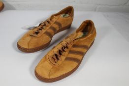 A pair of Adidas Tobacco Gruen originals (Size UK