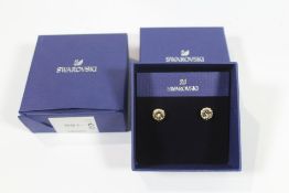 An as new Swarovski PE RND Stud Earrings (REF 5504