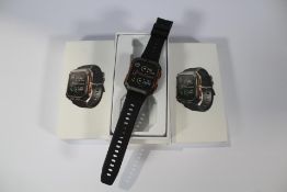 Three boxed as new WAHK RAHK The Indestructible Sm