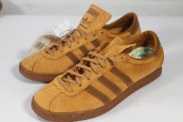 A pair of Adidas Tobacco Gruen originals (Size UK